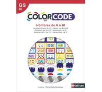 COLORCODE Numération de 6 à 10