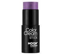 ColorCream Face & Body Paint Stick par Moon Creations - Maquillage professionnel pour le visage et le corps pour adultes et enfants - 21g - Violet