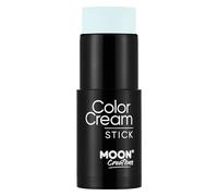 ColorCream Face & Body Paint Stick par Moon Creations - Maquillage professionnel pour le visage et le corps pour adultes et enfants - 21g - Bleu clair