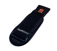 Colorcuff SwiftBand Bracelet de protection universel pour montre de sport, compatible avec Apple Watch, Garmin, Polar, Fitbit, Coros, Amazfit (S/M, noir)