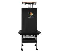 Colorday Good Night Bird Cage Couverture pour Grande Cage Oiseau avec Play Top 61 Noir