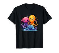 Coloré Cartoon Octopus Sea Creatures for Kids T-Shirt