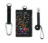 Coloré Chimie Teriodique Table Portefeuille Mince Petite Poche Organisateurs D'argent Sac Léger Portable Sac À Manger