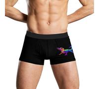 Coloré Crocodile Imprimé Hommes Boxers Slip Imprimé Trunks Short Pants Sous-vêtements Sport Gym Underpants Style2339, Comme indiqué sur la photo, XXL