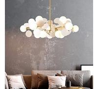 Coloré Flash Nouveau LED Lustre Moderne Lumières Salon Salle À Manger Chambre Villa Pendentif Appartements Bar Allée Éclairage Intérieur Lampes (Taille: 10 têtes colorées 67cm, Couleur: Lumière chaude