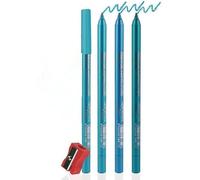 Coloré Gel Glitter Eyeliner Crayons Stylo Set, 3 Pcs Eyeliner crayon à lèvres imperméable à l'eau Eyeliner Eyeshadow Eyeliner (09#+11#+15#)