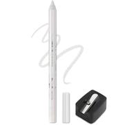 Coloré Gel Glitter Eyeliner,Eyeliner Waterproof Lip Liner Ombres à yeux Crayons à sourcils Stylo Eye Makeup (02# Blanc)