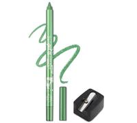 Coloré Gel Glitter Eyeliner,Eyeliner Waterproof Lip Liner Ombres à yeux Crayons à sourcils Stylo Eye Makeup (08# Vert)