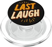 Coloré Last Laugh Look PopSockets PopGrip pour MagSafe