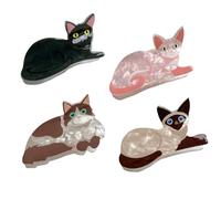 Coloré Maine Chiot Pince à Cheveux Mignon Chaton Animal Requin Clip Cartoon I7R7 Cheveux Pour Femme Accessoires Cheveux Griffe