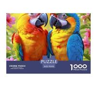 Coloré Parrot Duo_1 Pièces Lisses Excellent Entraînement Cérébral, Adapté Au Divertissement Familial Et À La Relaxation Personnelle 70x50cm/1000pcs
