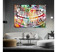 Coloré Rire Dent Dentaire Art Dentiste Toile tableau Peinture Moderne Art Murale Tableaux Pour L'éDucation MéDicale Bureau Decoration à La Maison Sans Cadre 30×40cm