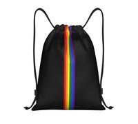 Coloré Sac pour Enfants Arc-en-Ciel LGBT P Gay Sac réutilisable Sac à Dos léger 36x42cm pour École,Voyages légers,Sport