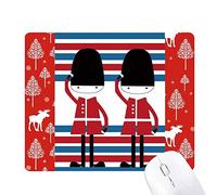 coloré soldat uk - angleterre landmark pavillon mark illustration schéma la souris noël woods - forêt