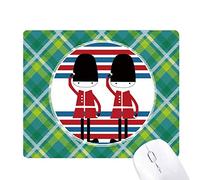 coloré soldat uk - angleterre landmark pavillon mark illustration schéma réseaux verte grille pixel tapis de souris