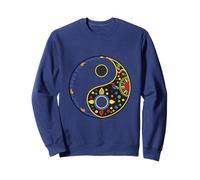 coloré Tai chi Yoga qi Gong Signe Symbole tao Yin et Yang Sweatshirt