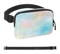 Coloré Tie Dyeing-102 Sac banane de style unisexe : sacs de taille tendance, sacs à bandoulière sport minces à la mode pour jogging, randonnée, randonneur, femme, homme, multicolore, 4 x 23 x 15 cm,