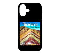 Coloré Vinicunca Rainbow Mountain Pérou Cusco Andes Voyage Coque pour iPhone 17
