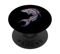 Coloré Wrasse Ocean Marine Life Reef Fish PopSockets PopGrip Adhésif
