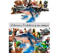 Colorea a Tralalero y sus amigos: Libro de colorear inspirado en el Italian Brainrot más viral, colorea el caos más divertido del Italian Brainrot