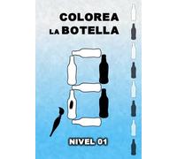 Colorea la Botella: Colorea una sola botella para corregir la ecuación Puzles matemáticos creativos para niños, jóvenes y adultos