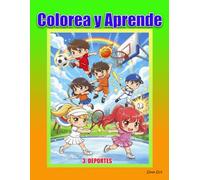 Colorea y aprende: 3. Deportes