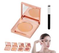 Colored Clay CC Undereye Corrector with Brush, 2025 New Magic Under Eye Corrector, Eye Concealer Undereye Color Corrector for Dark Circles (02#Natural)