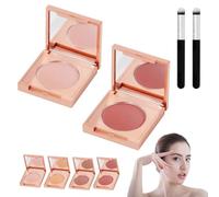 Colored Clay CC Undereye Corrector with Brush, 2025 New Magic Under Eye Corrector, Eye Concealer Undereye Color Corrector for Dark Circles (2PCS-01+04)