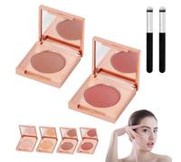 Colored Clay CC Undereye Corrector with Brush, 2025 New Magic Under Eye Corrector, Eye Concealer Undereye Color Corrector for Dark Circles (2PCS-03+04)