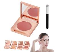 Colored Clay CC Undereye Corrector with Brush, 2025 New Magic Under Eye Corrector, Eye Concealer Undereye Color Corrector for Dark Circles (04#Red)