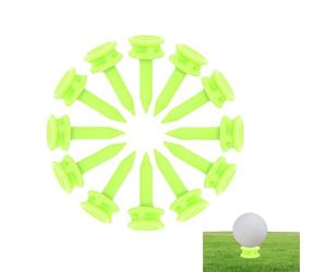 Colored Golf Tees - Unbreakable Golf Tees 10pcs,f Training, Durable Gollf Pegs, Practice Accessories for Golfers, Driving Range Practice Aids, Lightweight Reusable Tee Set for Beginners Pros