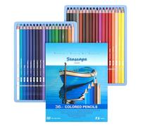 Colored Pencils Set, 36-Count Art Drawing Kit, Smooth Blending Sketch Tools, Vibrant Pre-Sharpened Cores, for Journaling, Painting, Note-Taking, Doodling Men Women and More