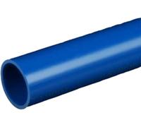 Colored Translucent UPVC PVC Pipe 0.5M 20-32Mm x 2Mm - Aquarium Irrigation DIY Water Supply Tube(Dark Blue,20 * 2mm)