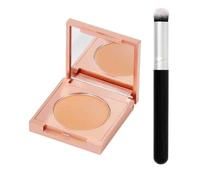 Coloreds Clay CC Undereye Corrector,Under Eye Hydrating Concealer for Women,Under Eye Concealer Brightener,Color Corrector for Dark Circles with Brush (Natural)