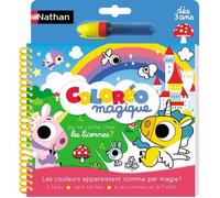 Dessin et coloriage enfant Nathan Coloréo magique Licornes