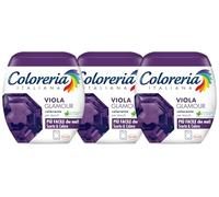 Coloreria Italiana Grey Colorant Tissus et vêtements en machine, violet, 3 paquets de 350 g