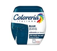 Coloreria Italiana Grey - Teinture pour tissus et vêtements en machine à laver, couleur jeans, 1 boîte de 350 g