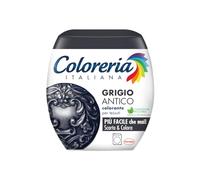 Coloreria Italiana Grey - Teinture pour tissus et vêtements en machine à laver, gris antique, 1 boîte de 350 g