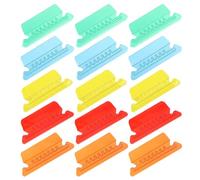 Colorés Onglets de Dossier 50 Pièces en Plastique | Inserts Transparents à Surface Lisse, Tri Rapide des Documents, Usage Archives et Paquet, pour Enseignants