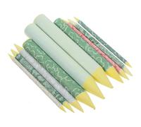 Colorés Tortillions de Papier pour Dessin 10 Pièces, Étudiants | Mélange de Souches pour Esquisse, Papier, Esturgeons pour Dessin D'art, Blender Crayon de Couleur Couleur Aléatoire
