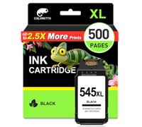 COLORETTO PG-545 Cartouche pour Canon 545 Pixma TS3300 TR4650 MG2555 Noir | Canon Pixma TR4550 MG2950 MX495 MG3050 MG2550 MG2450 TS3350 TS3150 TS3355 Cartouche encre Canon 545 XL PG545 Cannon 545XL