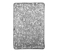 Colorez Votre Propre Couverture - Polaire Douce 39,37 X 59,06 Pouces | Jetés De Canapé Artisanaux Lavables Et Çouverture À Colorier Réutilisable | Cadeau Créatif Ďe Bricolage - Pour Les Garçons, Ļes F