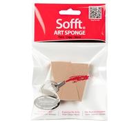 Colorfin Sofft Art Lot de 3 éponges biseautées PP61023