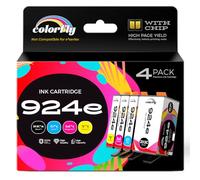 colorfly 924e 924XL Cartouches Compatible avec HP 924e OfficejetPro 8120