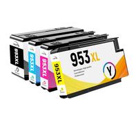 colorfly 953 Cartouches d'encre XL New Chip compatibles avec HP 953 953XL Multipack Compatible avec HP Officejet Pro 7720, Officejet Pro 7240 8210 8720 8710 7730 8218 8715