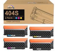 colorfly CLT-P404C 404S Toner Compatible pour Samsung CLT-K404S 4-Pack | Compatible pour C480W C480FW C430W C480 C430 C48X C43X Series CLT-K404S CLT-C404S CLT-Y404S CLT-M404S