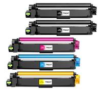 colorfly TN247 TN243 CMYK Compatible avec Brother TN-247 TN 243 | Compatible avec DCP-L3550CDW MFC-L3750CDW MFC-L3770CDW MFC-L3730CDN HL-L3270CDW HL-L3230CDW (Paquet de 5)