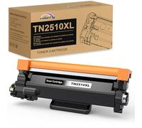 colorfly TN2510XL Toner Haute capacité 3000 Pages Compatible avec TN2510XL | Compatible avec HL-L2400DWE HL-L2445DW DCP-L2620DW DCP-L2660DW DCP-L2665DW MFC-L2800DW MFC-L2827DWXL MFC-L2835DW, 1 Noir