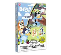 Colorforms Bluey Set - Pi ces repositionnables qui collent comme par magie - Sc nes et pi ces du spectacle Bluey pour raconter des histoires Jeu