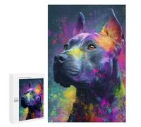Colorful Abstract Dog Art Print-6 Puzzle 1000 Pièces Educa Jouet en Bois Cadeau Unique Décoration Intérieure Jeu Éducatif Challenge Toy Adultes Et Enfants À Partir De 14 Ans 1000 PCS